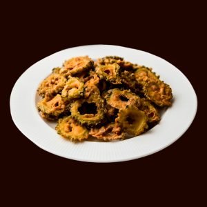 Dry Bitter Gourd - Deep Fried Curry